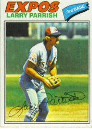 1977 Topps Baseball Cards      526     Larry Parrish